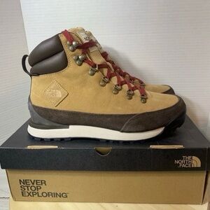New The North Face Mens 9 Back To Berkeley IV WP Hiking Boots Brown NEW!